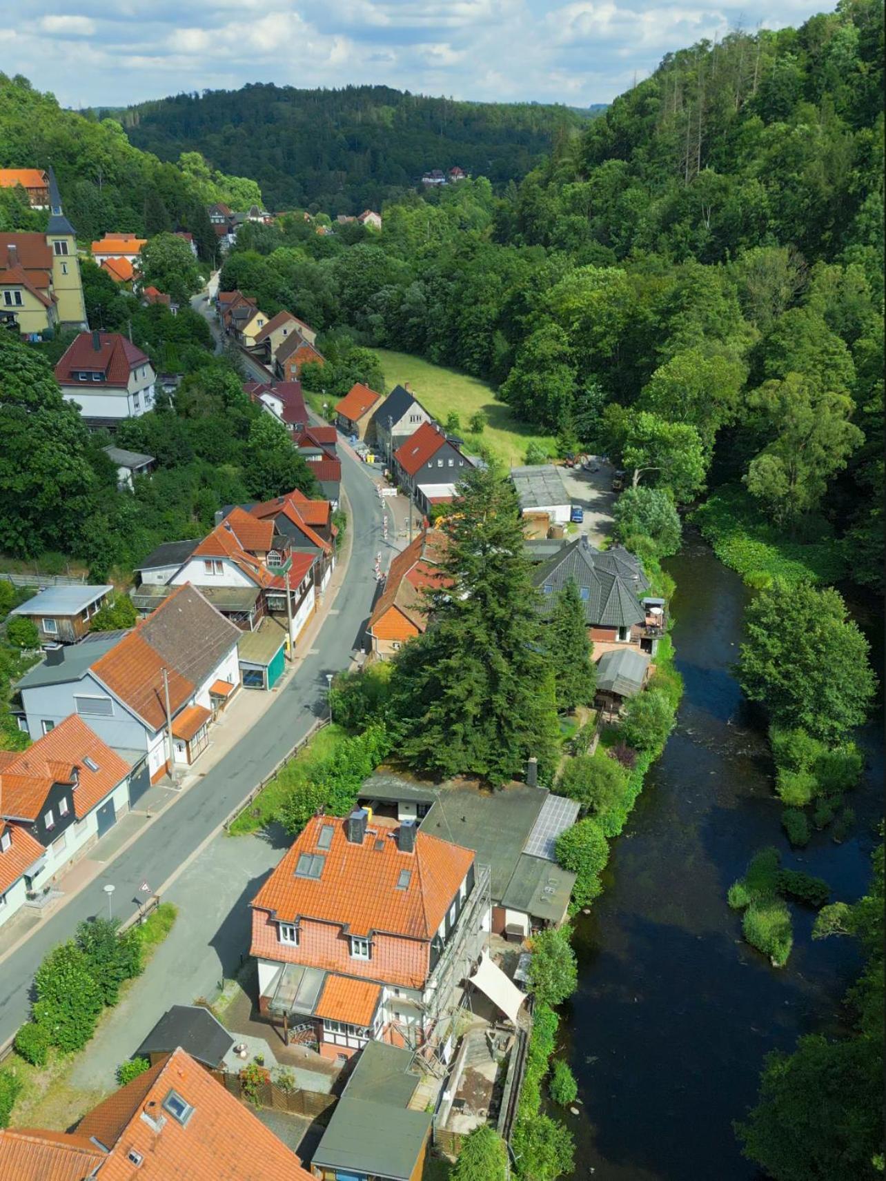 Haus Ludwig - Saniertes Fachwerkhaus Im Harz - 12 Personen Villa Thale Ngoại thất bức ảnh