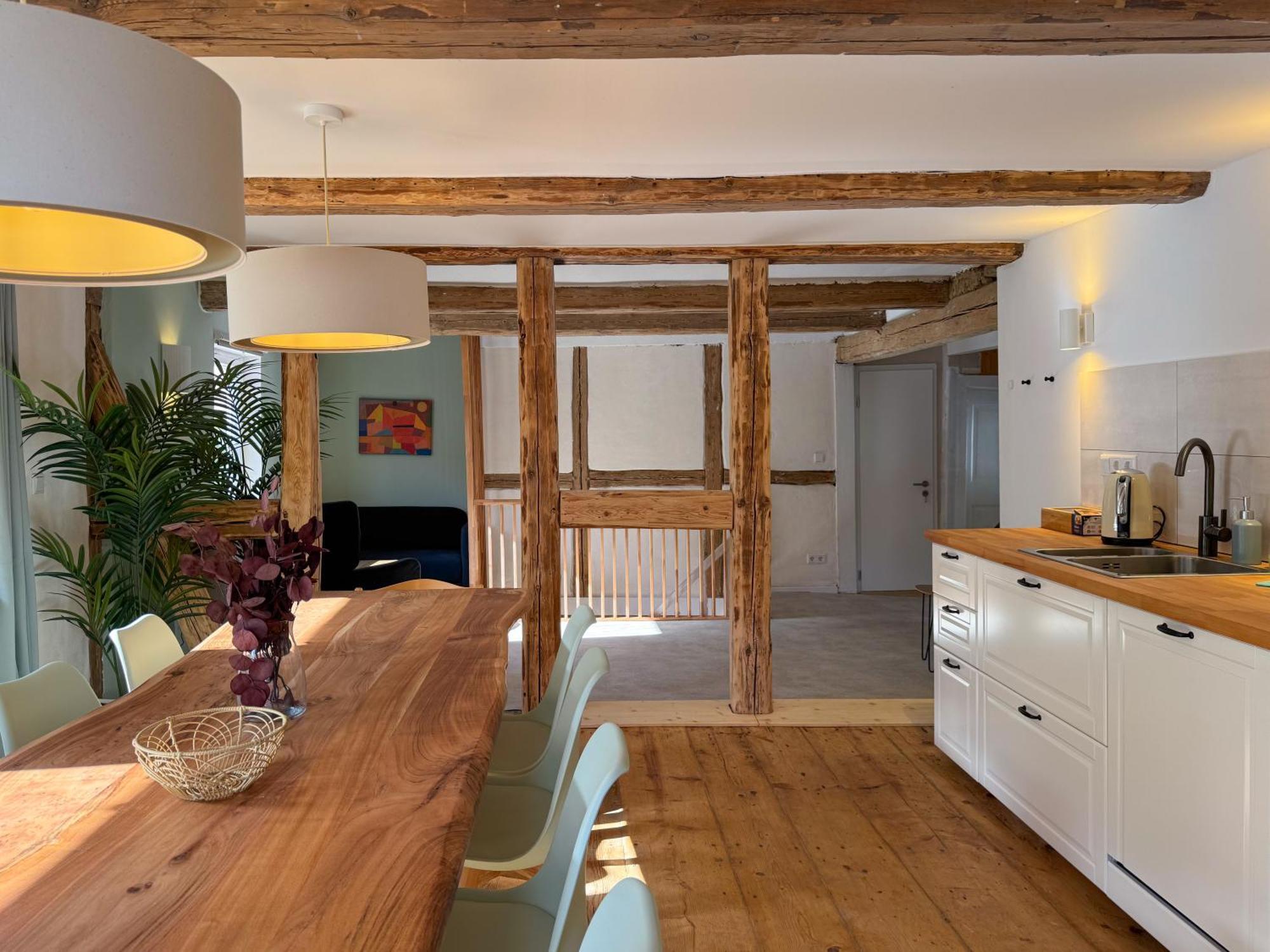 Haus Ludwig - Saniertes Fachwerkhaus Im Harz - 12 Personen Villa Thale Ngoại thất bức ảnh