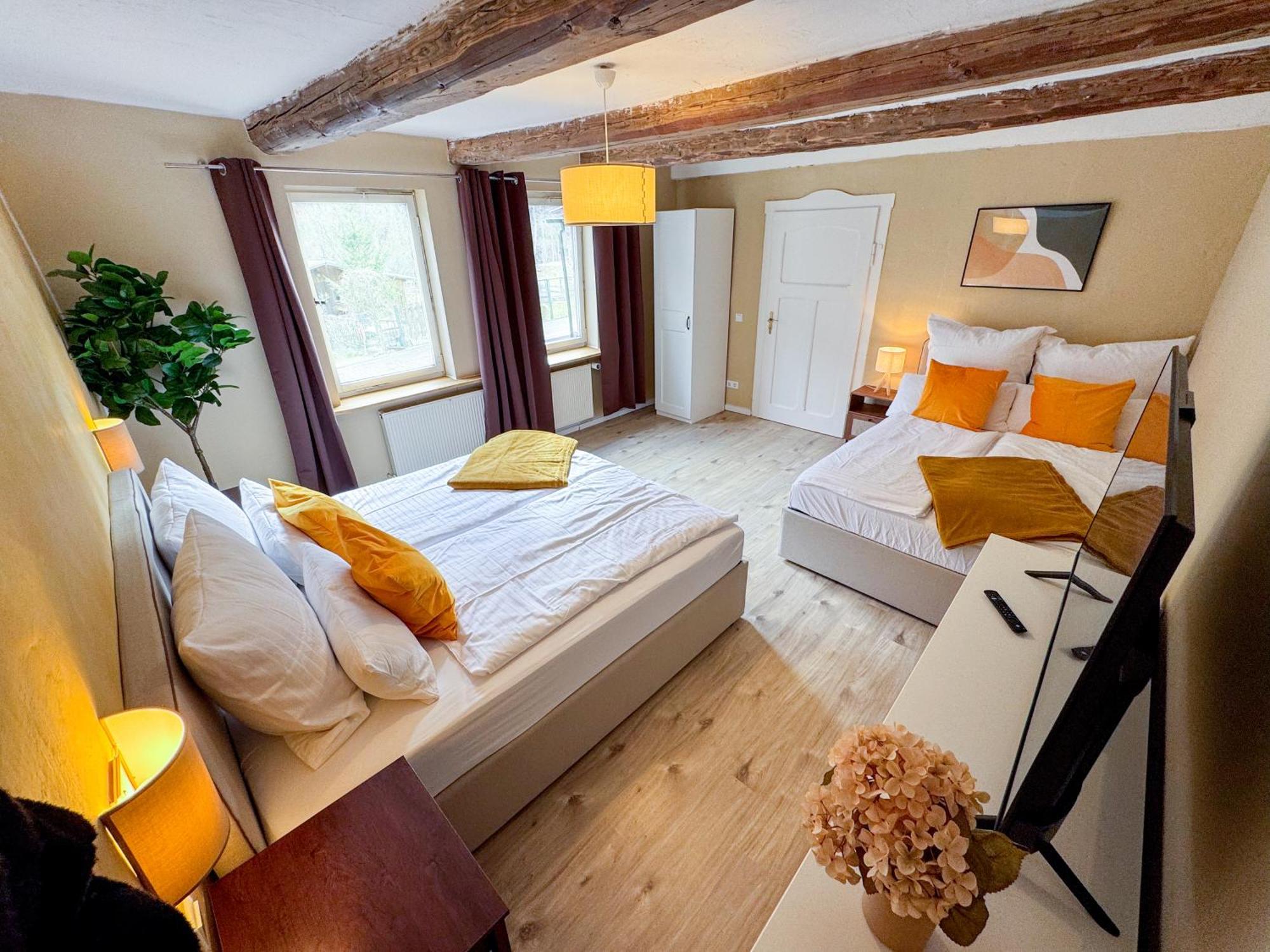 Haus Ludwig - Saniertes Fachwerkhaus Im Harz - 12 Personen Villa Thale Ngoại thất bức ảnh
