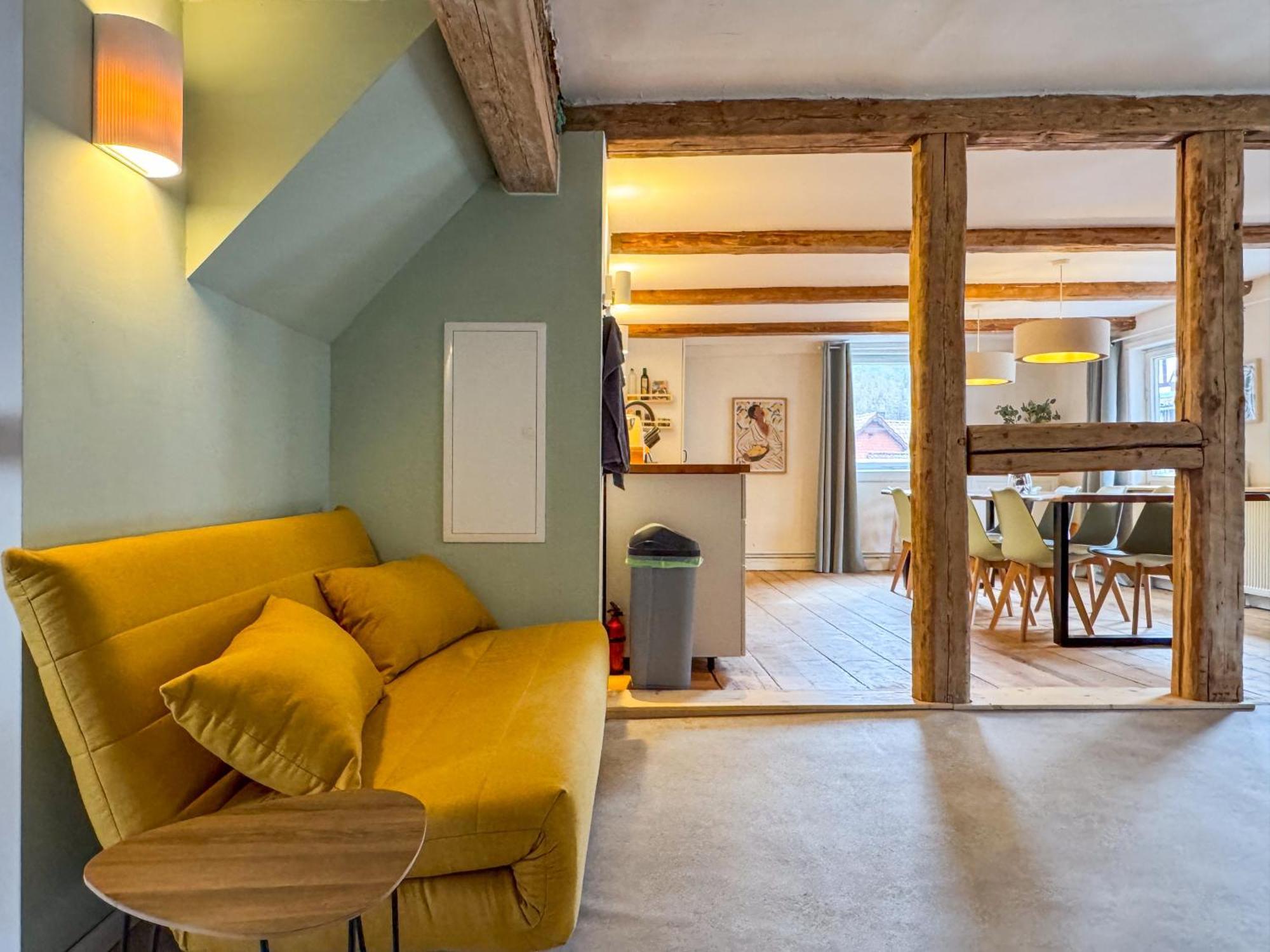 Haus Ludwig - Saniertes Fachwerkhaus Im Harz - 12 Personen Villa Thale Ngoại thất bức ảnh